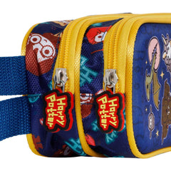 Harry Potter Crest-Double 3D Orange Pencil Case