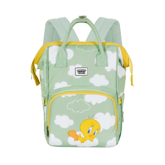 Looney Tunes Tweety Clouds-Mommy Backpack, Green