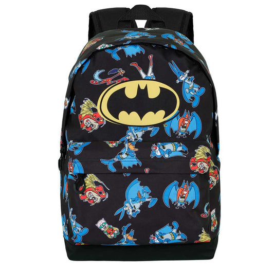 Looney Tunes Batman Tunes-Mochila HS FAN 2.0, Negro