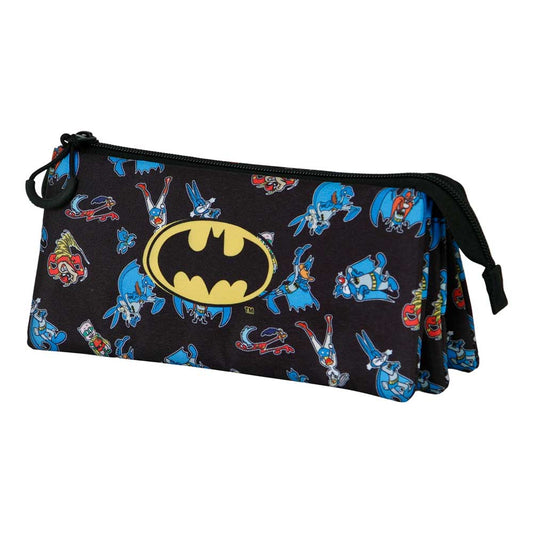 Looney Tunes Batman Tunes-Portatodo Triple FAN 2.0, Black