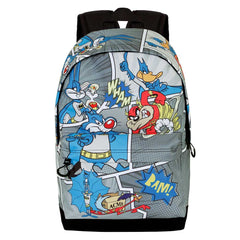 Looney Tunes Batman Comic-Mochila HS FAN 2.0, Multicolor