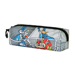Looney Tunes Batman Comic-Estuche Portatodo Cuadrado FAN 2.0, Multicolor