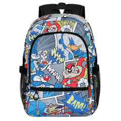 Looney Tunes Batman Comic-Mochila Fight FAN 2.0, Multicolor