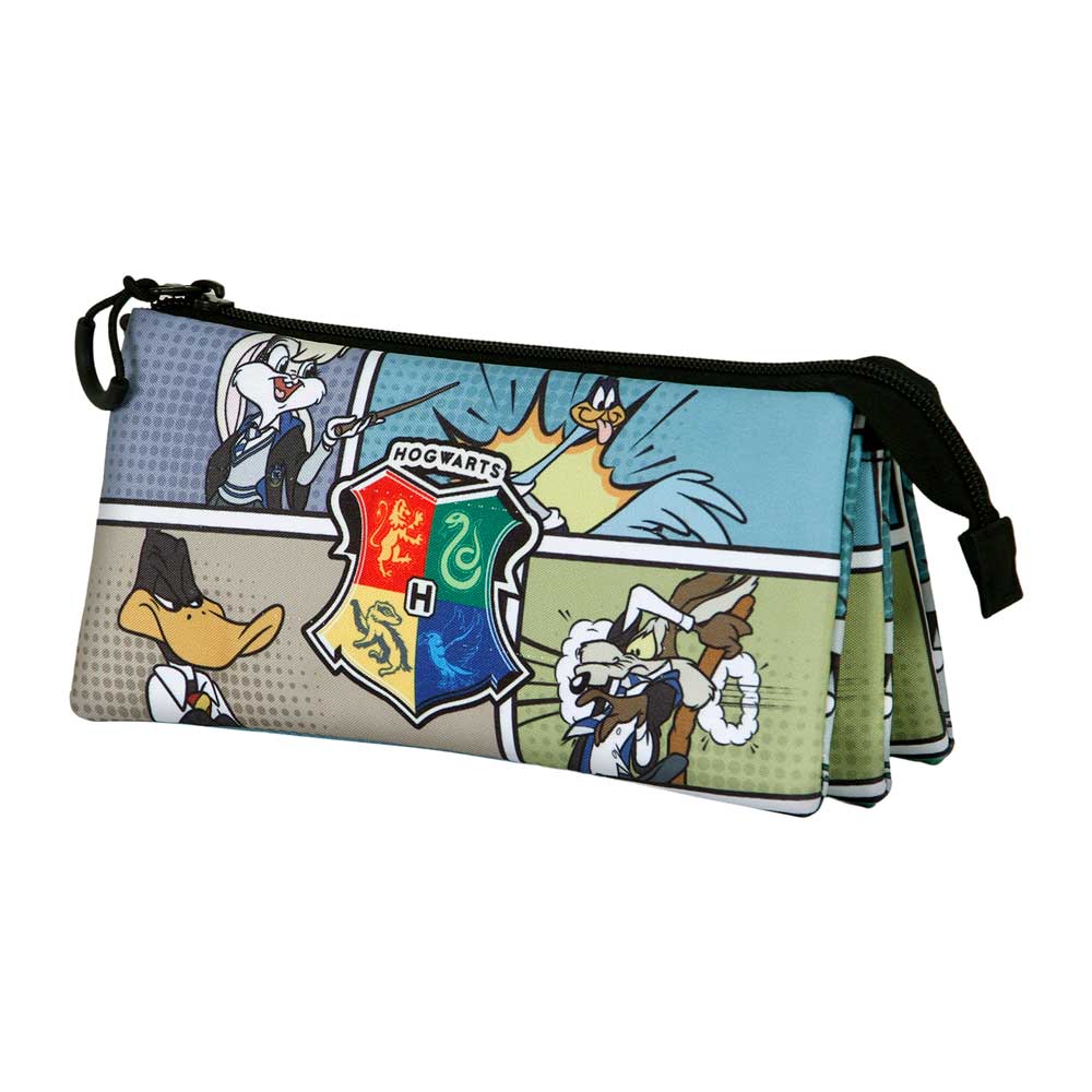 Looney Tunes Harry Comic-Portatodo Triple FAN 2.0, Multicolor