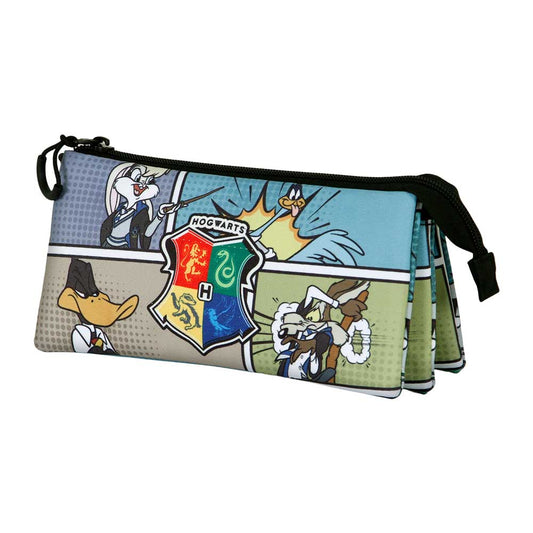 Looney Tunes Harry Comic-Portatodo Triple FAN 2.0, Multicolor