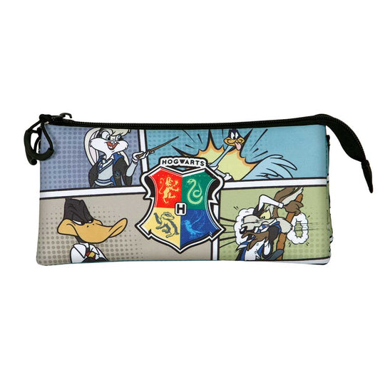 Looney Tunes Harry Comic-Portatodo Triple FAN 2.0, Multicolor