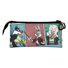 Looney Tunes Harry Comic-Portatodo Triple FAN 2.0, Multicolor