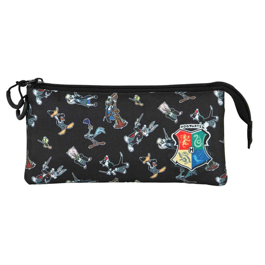 Looney Tunes Harry Tunes-Portatodo Triple FAN 2.0, Black