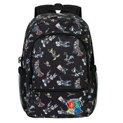 Looney Tunes Harry Tunes-Mochila Fight FAN 2.0, Negro