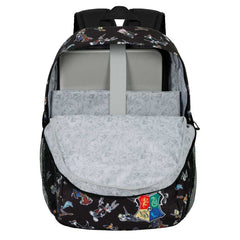 Looney Tunes Harry Tunes-Mochila Fight FAN 2.0, Negro
