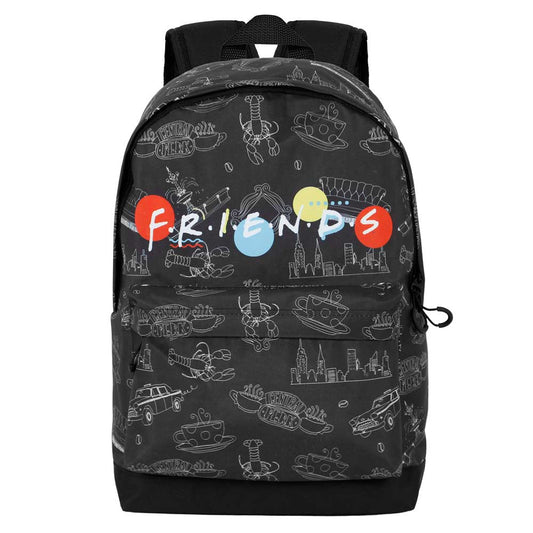 Friends Lights-HS FAN 2.0 Backpack, Black