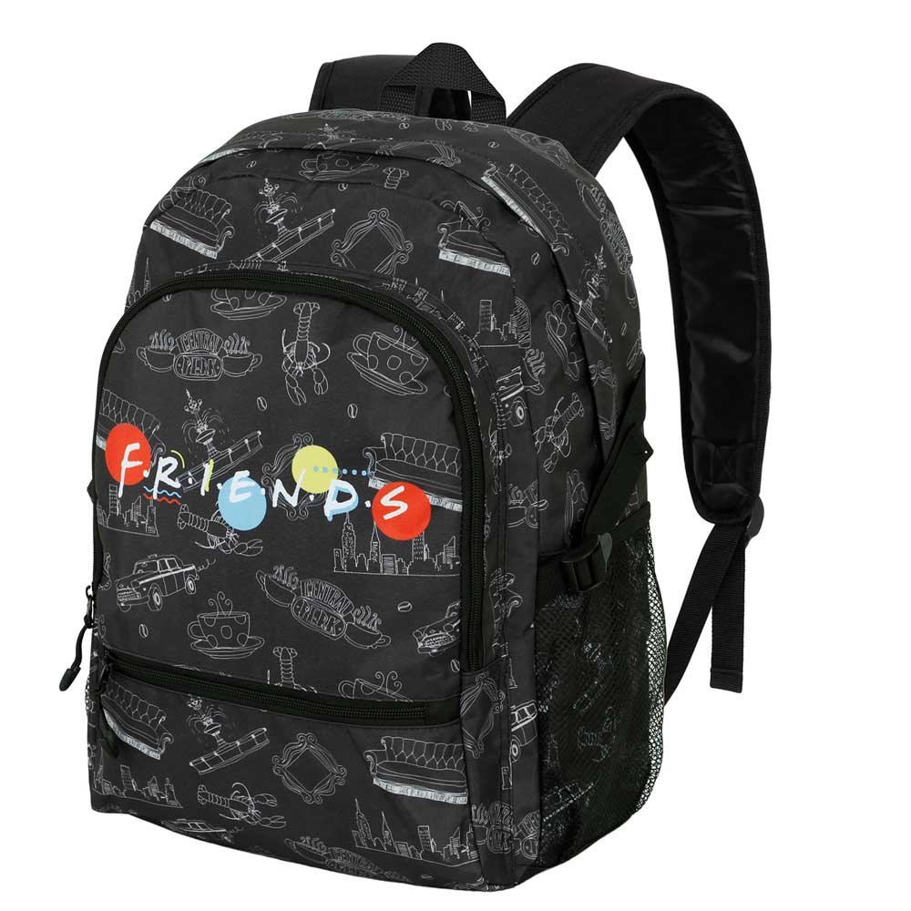 Zaino Friends Lights-Fight FAN 2.0, nero