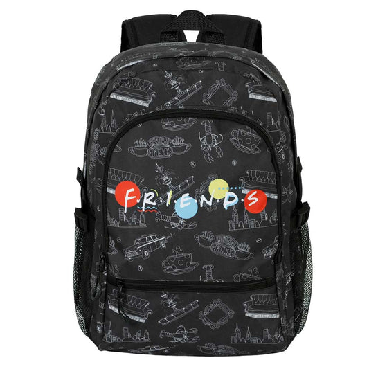 Sac à dos Lights-Fight FAN 2.0 de Friends, noir