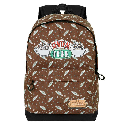 Friends Central Perk-Backpack HS FAN 2.0, Brown