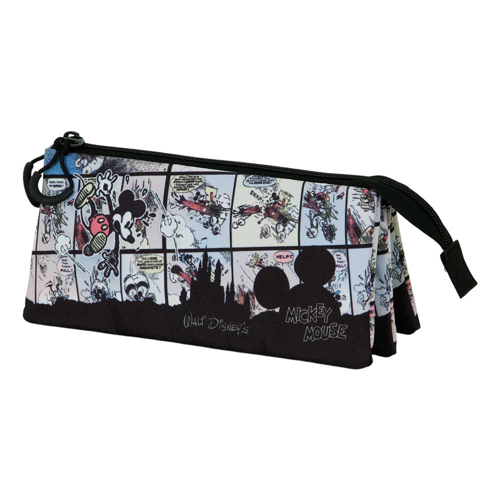 Disney Topolino Ink-Astuccio Triplo FAN 2.0, Multicolore