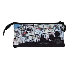Disney Topolino Ink-Astuccio Triplo FAN 2.0, Multicolore