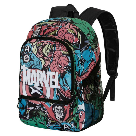 Sac à dos Marvel Heroes-Fight FAN 2.0, multicolore