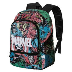 Marvel Heroes-Fight FAN 2.0 Backpack, Multicolor