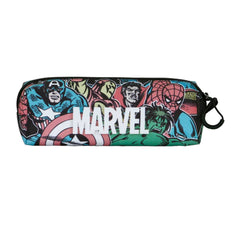 Marvel Heroes-Astuccio Quadrato FAN 2.0, Multicolore
