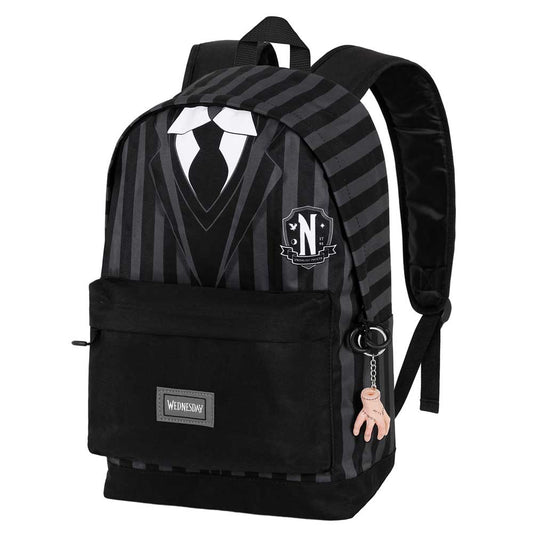 Wednesday Wednesday Uniform-Backpack HS FAN 2.0, Black