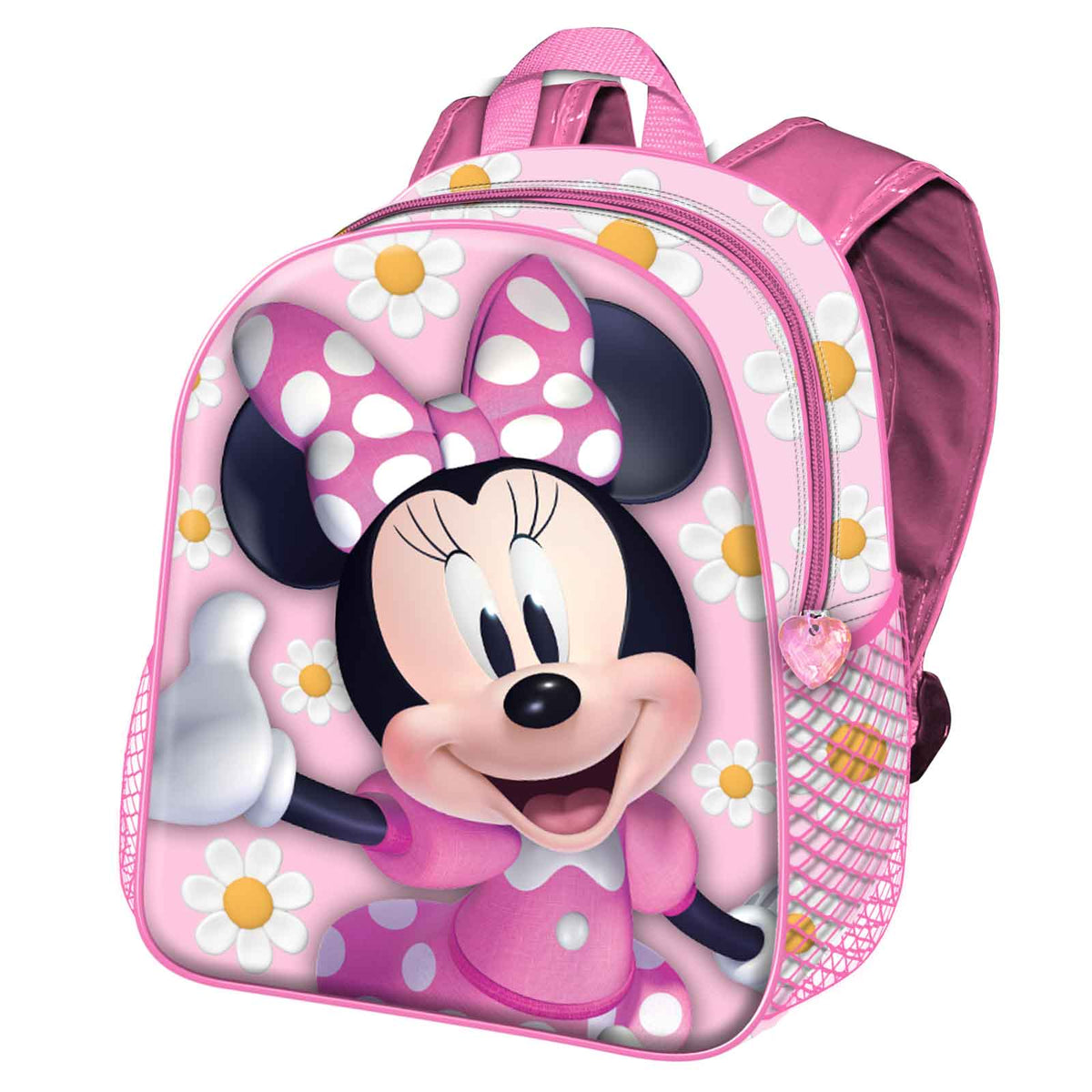 Disney Minnie Mouse Pretty-Sac à dos Basic, Rose