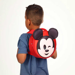 Disney Mickey Mouse Send-Emoji Backpack, Red
