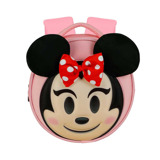 Disney Minnie Mouse Send-Emoji Backpack, Pink