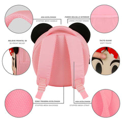 Disney Minnie Mouse Send-Emoji Backpack, Pink