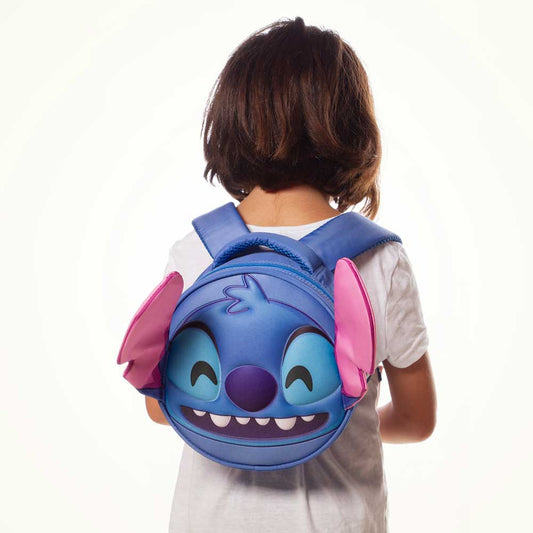 Disney Lilo et Stitch Send-Sac à dos Emoji, Bleu