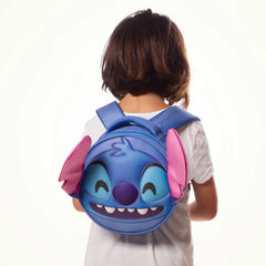 Disney Lilo and Stitch Send-Emoji Backpack, Blue