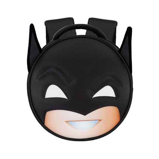 DC Comics Batman Send-Backpack Emoji, Black