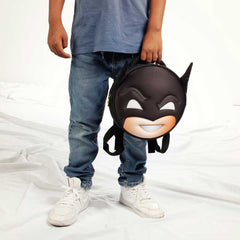 DC Comics Batman Send-Backpack Emoji, Black