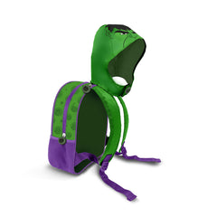 Marvel Hulk Go!-Hooded Hooded Backpack, Green