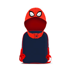 Marvel Spiderman Gaze-Hooded Hooded Backpack, Red