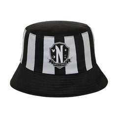 Wednesday Miércoles Original-Gorro Infantil Bucket, Negro