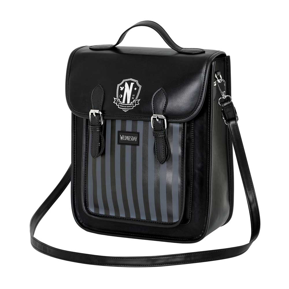 Wednesday Original-Wednesday Shoulder Bag-Backpack, Black