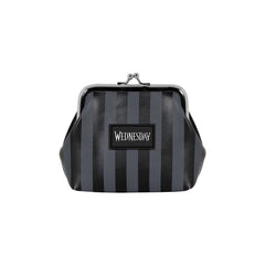 Wednesday Miércoles Original-Monedero Retro Maxi, Negro