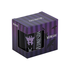 Wednesday Miércoles Braid-Taza, Negro