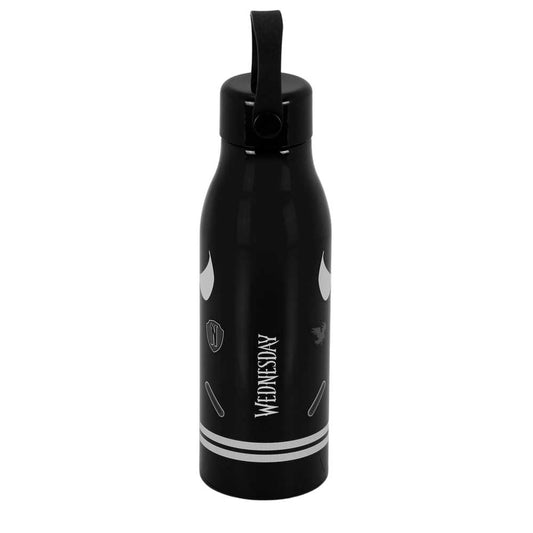 Wednesday Varsity-Bottle, Black