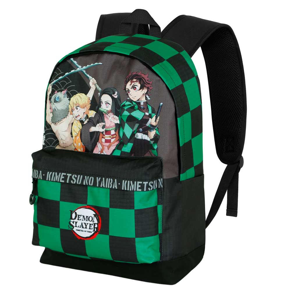 Demon Slayer Akushon-Backpack HS FAN 2.2, Multicolor