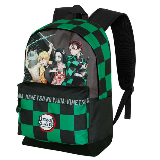 Demon Slayer Akushon-Backpack HS FAN 2.2, Multicolor