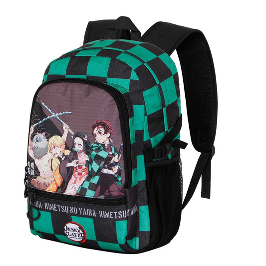Demon Slayer Akushon-Fight FAN 2.2 Backpack, Multicolor