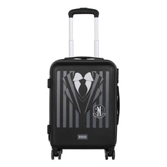 Wednesday Uniform-ABS 4-Wheel Cabin Suitcase, Black