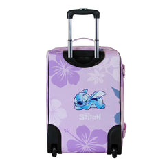 Disney Lilo and Stitch Stitch & Angel-Foldable Cabin Suitcase, Pink