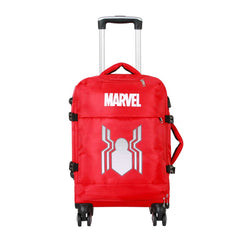 Marvel Spiderman Spider-Maleta de Cabina 4 Ruedas, Rojo