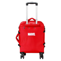 Marvel Spiderman Spider-Maleta de Cabina 4 Ruedas, Rojo