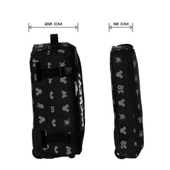 Disney Mickey Mouse Surprise-Foldable Cabin Suitcase, Black