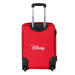 Disney Minnie Mouse Curious-Foldable Cabin Suitcase, Red