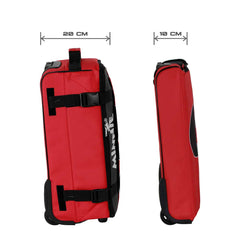 Disney Minnie Mouse Curious-Foldable Cabin Suitcase, Red