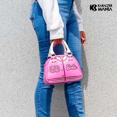 Barbie Varsity-Bowling Fashion Handbag, Pink